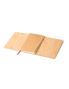 Carnet A5 personnalisable en cuir PU "PIKSON" | SIP19