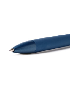 Stylo en aluminium recyclé personnalisé toucher soft "BOMOK" | SIP19