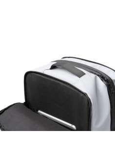 Sac à dos de voyage personnalisable extensible cuir PU "BERIA" | SIP19