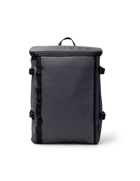 Sac à dos personnalisable cuir PU & polyester avec PC 16" "VIRTON" | SIP19