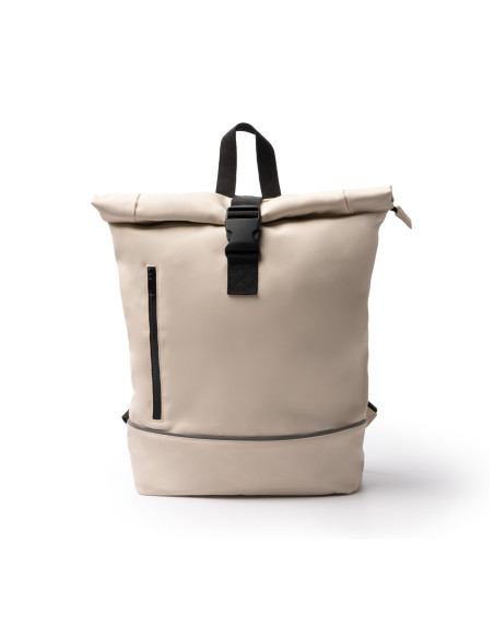 Sac à dos roll-top personnalisé PU & RPET "VALDEZ" | SIP19