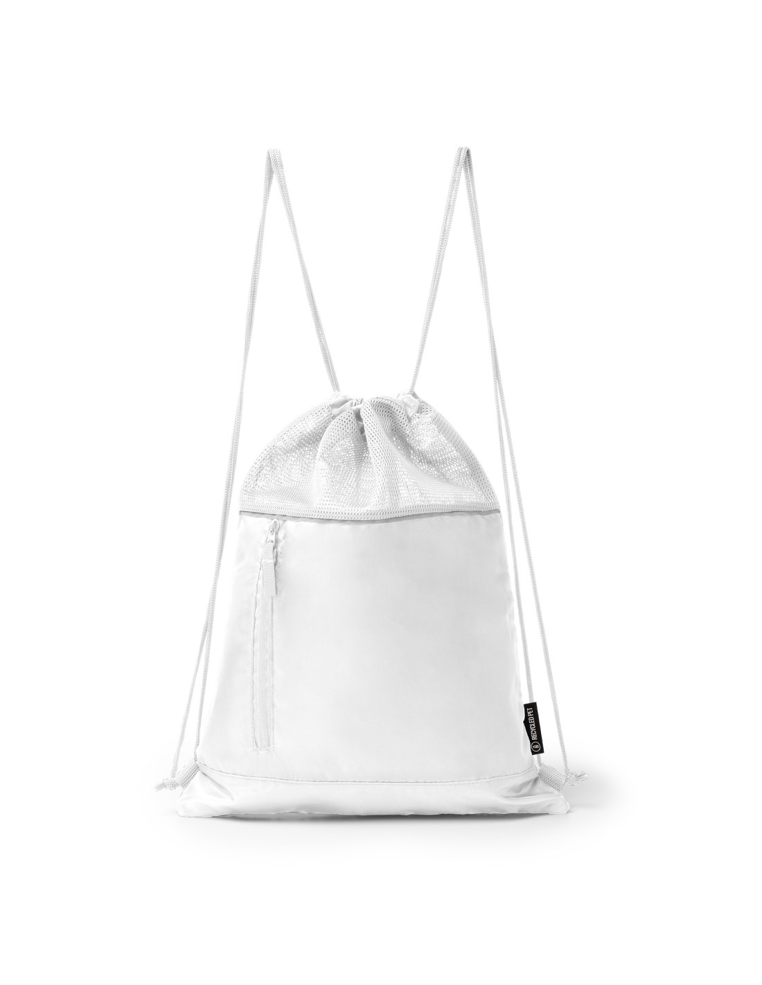 Sac à dos cordelettes personnalisable en RPET "MASKOT" | SIP19