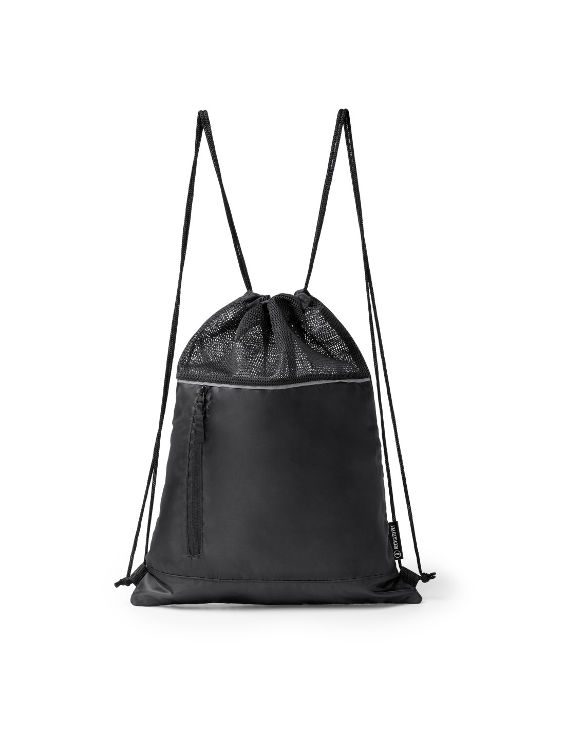 Sac à dos cordelettes personnalisable en RPET "MASKOT" | SIP19