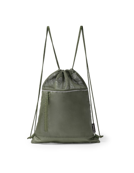 Sac à dos cordelettes personnalisable en RPET "MASKOT" | SIP19