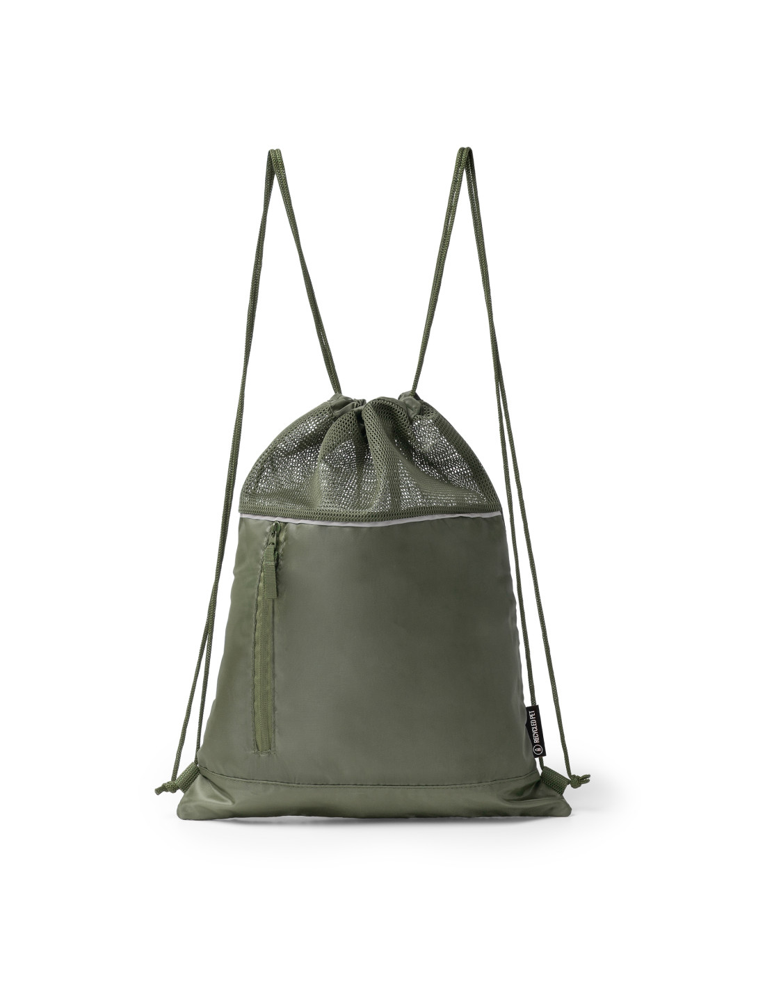 Sac à dos cordelettes personnalisable en RPET "MASKOT" | SIP19