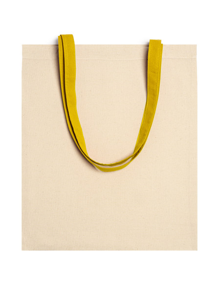 Tote bag personnalisable en coton 140g avec anses colorées "VENETO" | SIP19