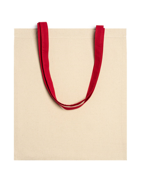 Tote bag personnalisable en coton 140g avec anses colorées "VENETO" | SIP19