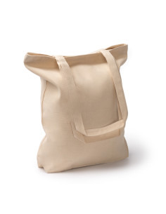 Tote bag personnalisable en coton 230g zippé avec goussets "LUCIX" | SIP19 2