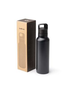 Bouteille isotherme personnalisable 750ml inox recyclé "BITMAN" | SIP19 2