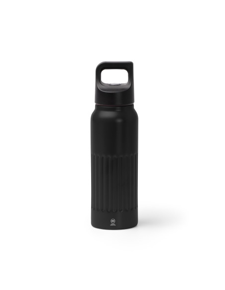 Bouteille isotherme personnalisable 500ml inox recyclé "MORONI" | SIP19