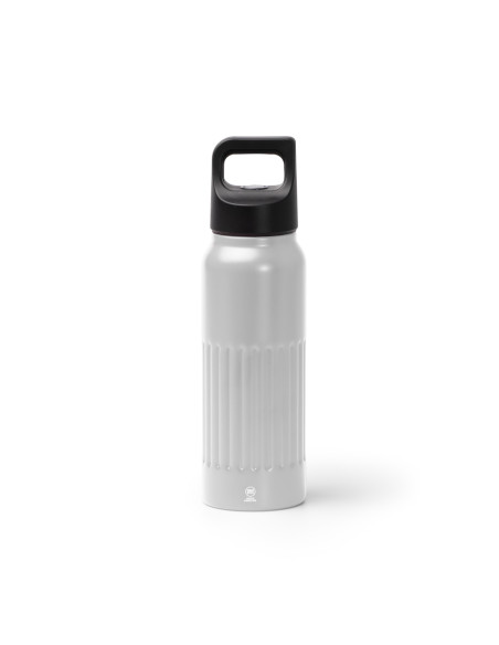 Bouteille isotherme personnalisable 500ml inox recyclé "MORONI" | SIP19