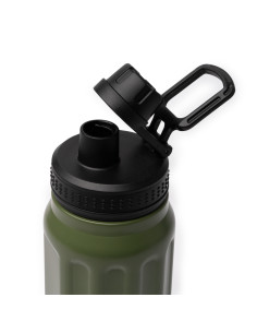 Bouteille isotherme personnalisable 540ml inox recyclé "NOBLEK" | SIP19