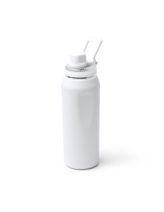 Bouteille isotherme personnalisable 600ml inox recyclé "GERALD" | SIP19