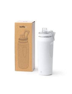 Bouteille isotherme personnalisable 600ml inox recyclé "GERALD" | SIP19 2