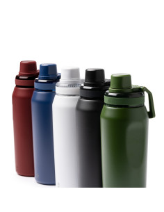 Bouteille isotherme personnalisable 600ml inox recyclé "GERALD" | SIP19