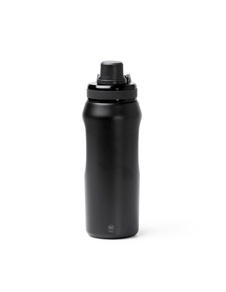 Bouteille isotherme personnalisable 600ml inox recyclé "GERALD" | SIP19