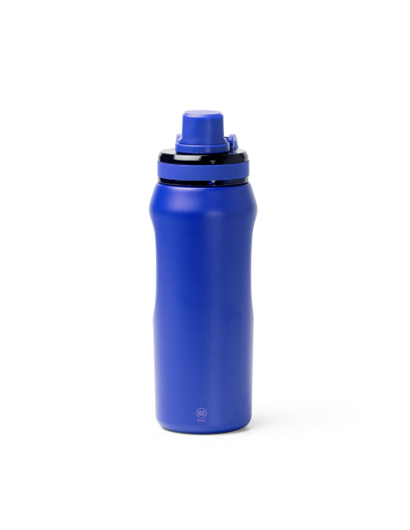 Bouteille isotherme personnalisable 600ml inox recyclé "GERALD" | SIP19