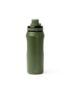 Bouteille isotherme personnalisable 600ml inox recyclé "GERALD" | SIP19