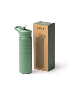 Bouteille isotherme personnalisable 710ml inox recyclé "TUXLEY" | SIP19 2