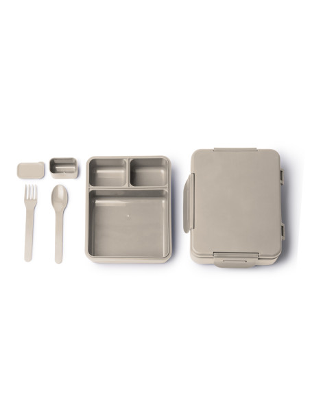 Lunch box personnalisable 1,3L 3 compartiments anti-gouttes "COMIX" | SIP19