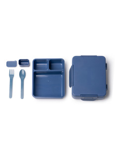 Lunch box personnalisable 1,3L 3 compartiments anti-gouttes "COMIX" | SIP19