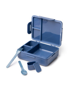 Lunch box personnalisable 1,3L 3 compartiments anti-gouttes "COMIX" | SIP19 2