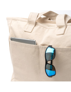 Sac cabas personnalisé "TONGA" en coton recyclé 420 g/m² | SIP19