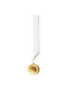 Médaille personnalisable métal Ø5cm avec lanyard "LEDEKI" | SIP19
