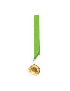 Médaille personnalisable métal Ø5cm avec lanyard "LEDEKI" | SIP19