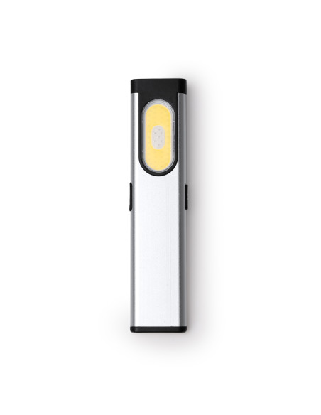 Lampe de poche personnalisable aluminium double éclairage USB-C "ZABALA" | SIP19