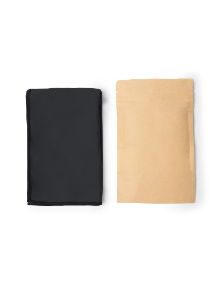 Serviette personnalisable "VEZALI" en microfibre RPET | SIP19