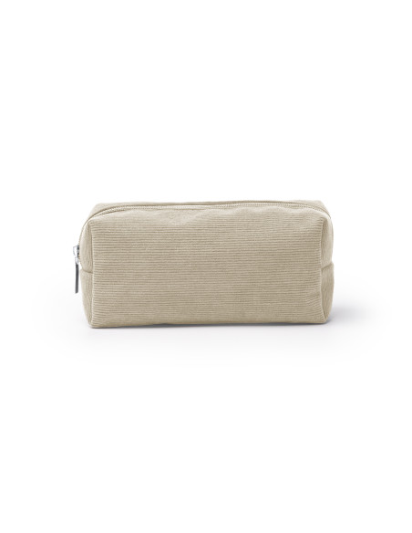 Trousse de toilette personnalisable "BONETE" en velours côtelé | SIP19