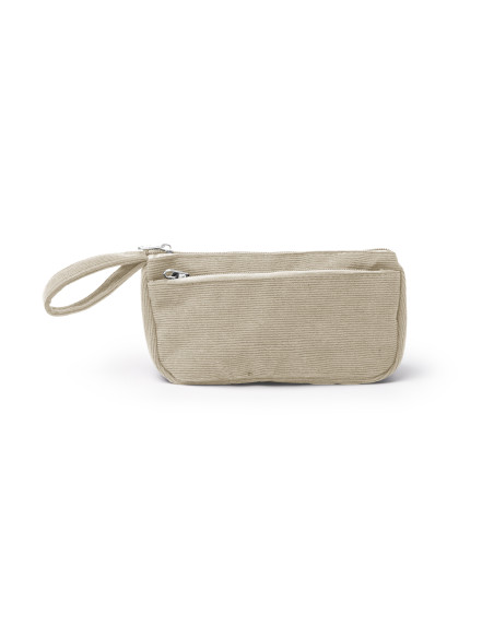 Trousse de toilette personnalisée "FEREZ" en velours côtelé | SIP19
