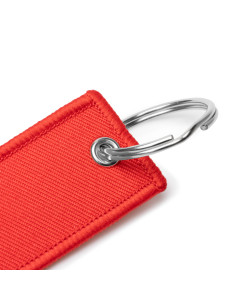 Porte-clés personnalisé en RPET avec anneau métal "TOMCAT" | SIP19 2