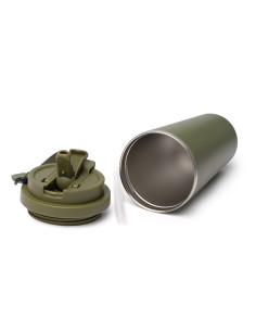 Mug isotherme personnalisable 500ml inox recyclé anti-gouttes "FOLNER" | SIP19