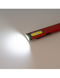 Lampe de poche personnalisable aluminium double éclairage USB-C "ZABALA" | SIP19
