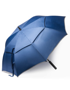 Parapluie personnalisable RPET Ø120cm coupe-vent réfléchissant "LINZ" | SIP19 2