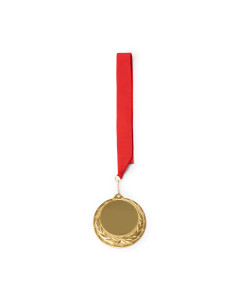 Médaille personnalisable métal Ø7cm avec lanyard "DRESEL" | SIP19