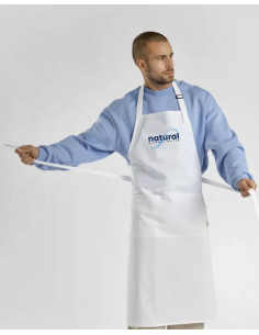 Tablier personnalisé coton recyclé 180g "TYLER" | SIP19