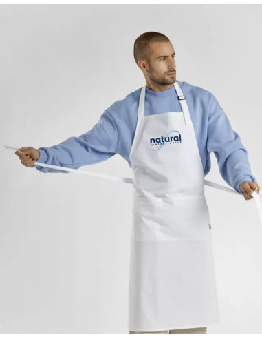 TABLIER PERSONNALISÉ EN COTON RECYCLÉ 180G "TYLER"