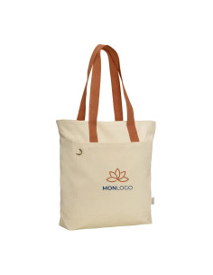 Sac shopping personnalisé coton recyclé 320g "BALTIMORE" | SIP19