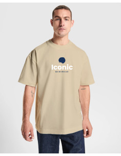 T-shirt oversize unisexe personnalisé en coton 270g "CHOW" | SIP19