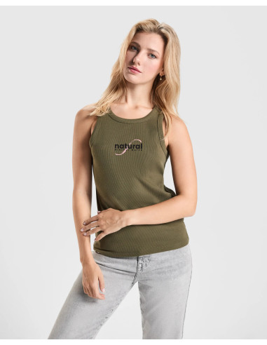 DÉBARDEUR FEMME PERSONNALISABLE EN COTON 220G "DRIBE"