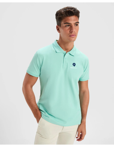 POLO UNISEXE PERSONNALISÉ EN COTON 210G "WOS"