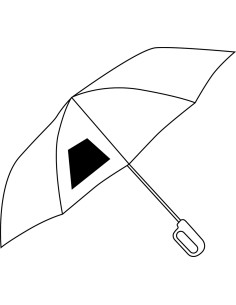 Parapluie personnalisé anti-tempête en rPET "SCIROCCO" | SIP19
