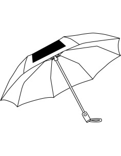 Parapluie anti-tempête personnalisé en rPET "CALYPSO" | SIP19