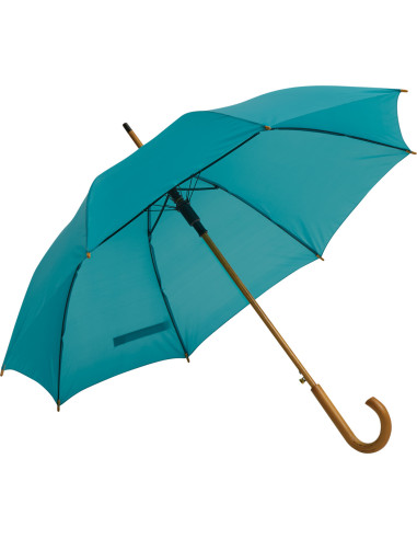 PARAPLUIE PERSONNALISÉ EN BOIS ET RPET "JAZZ" Ø103cm
