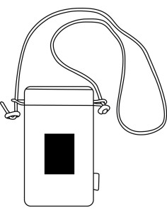 Pochette smartphone personnalisable en RPET "URBAN" | SIP19
