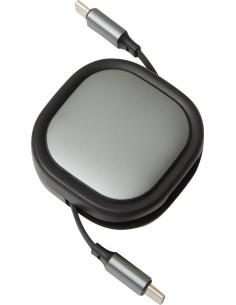 Câble de charge personnalisable en aluminium "C2C" USB-C | SIP19