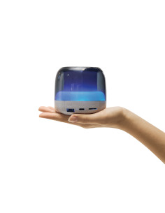 Enceinte Bluetooth personnalisée 5 W "WHITE OYSTER" | SIP19